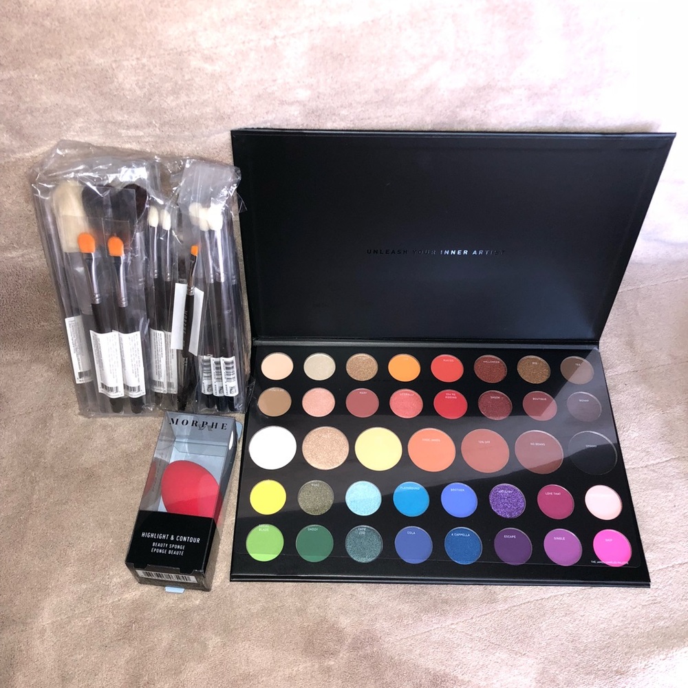 NIB James Charles X Morphe Set